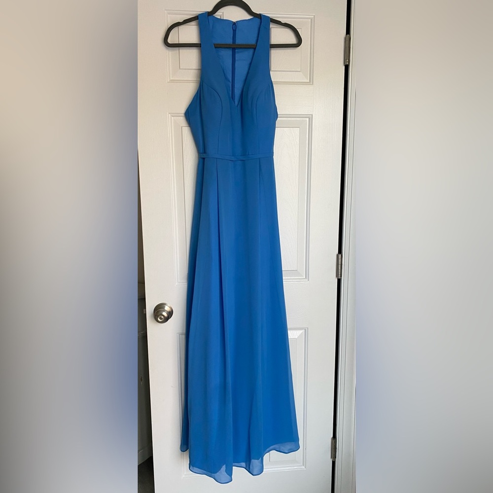 Azazie Mimi Blue Jay